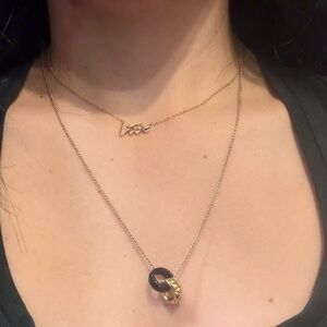 SOLD OUT/DISCONTINUED MEJURI NECKLACE + Bonus Vintage Matching Ring